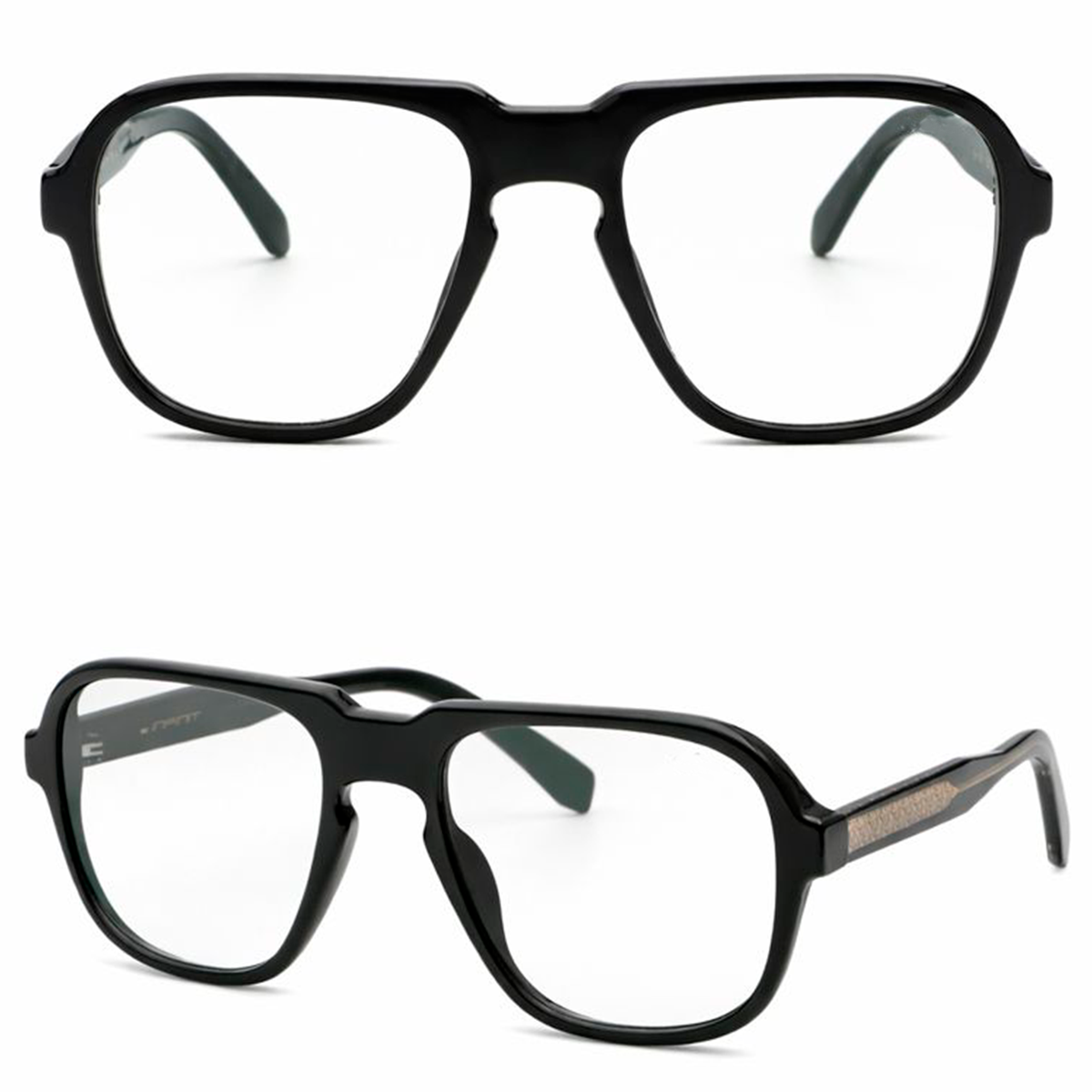 Armazon Burdeos Negro Brillo