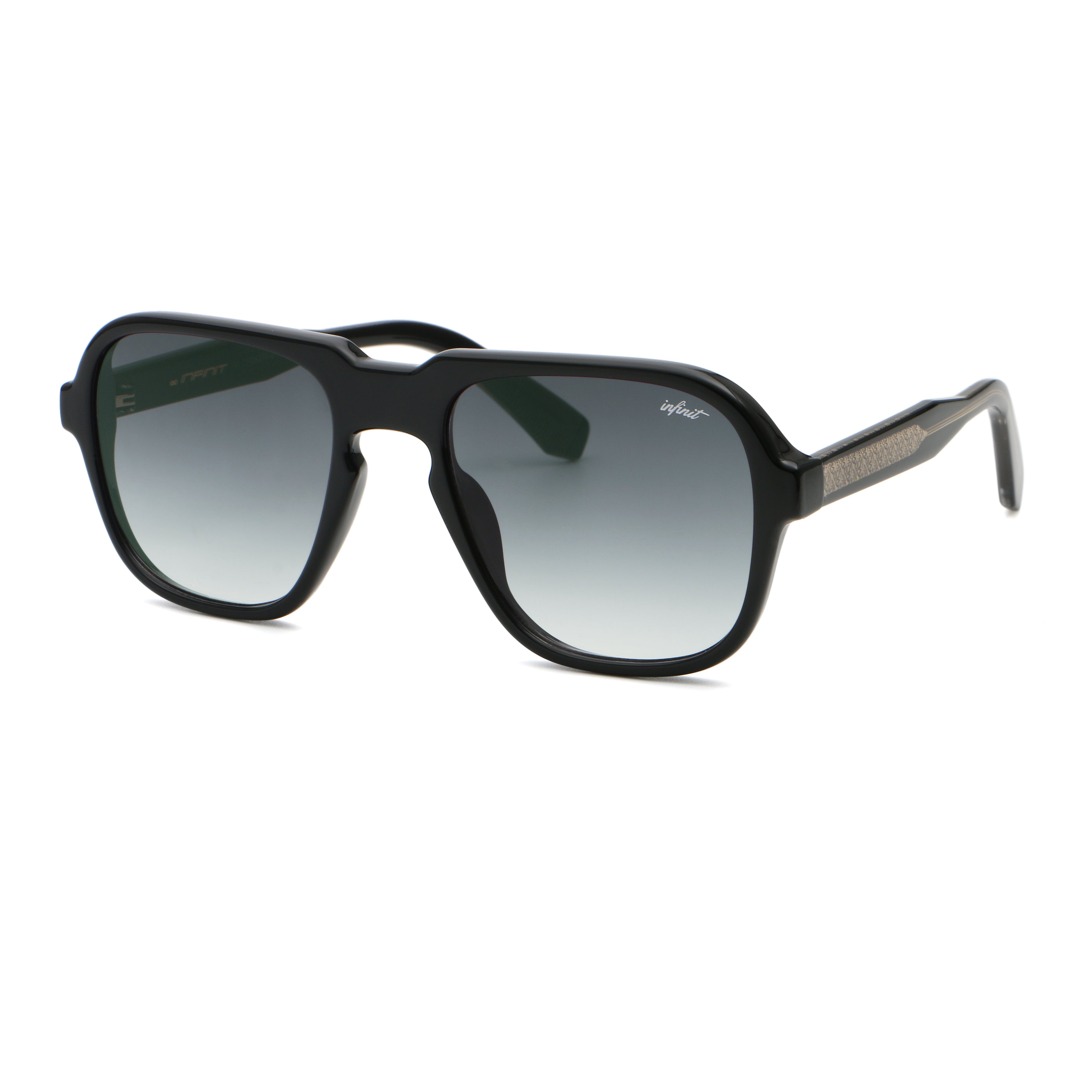 Burdeos Negro Brillo Lente Gris Degrade