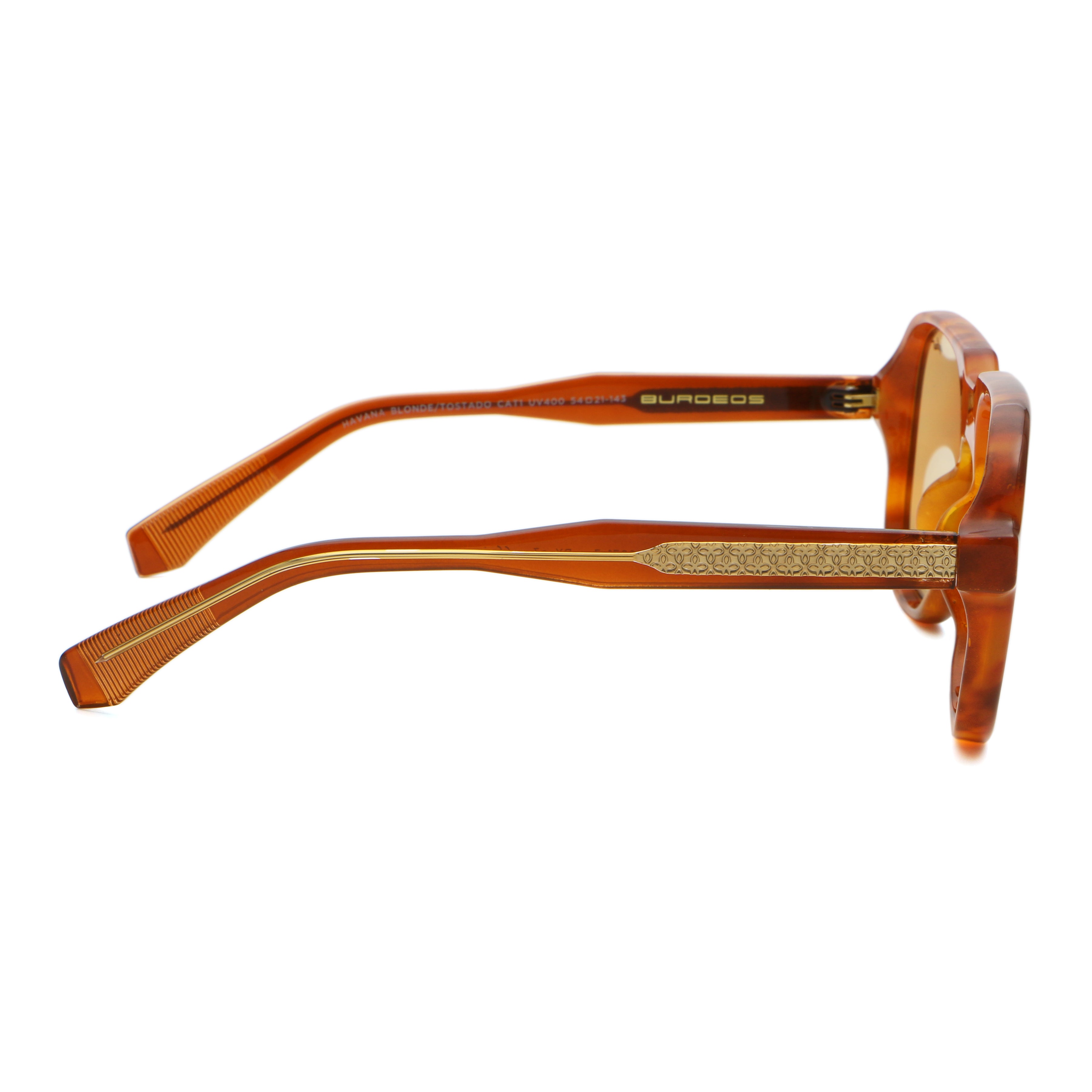 Burdeos Carey Rubio Lente Tostado