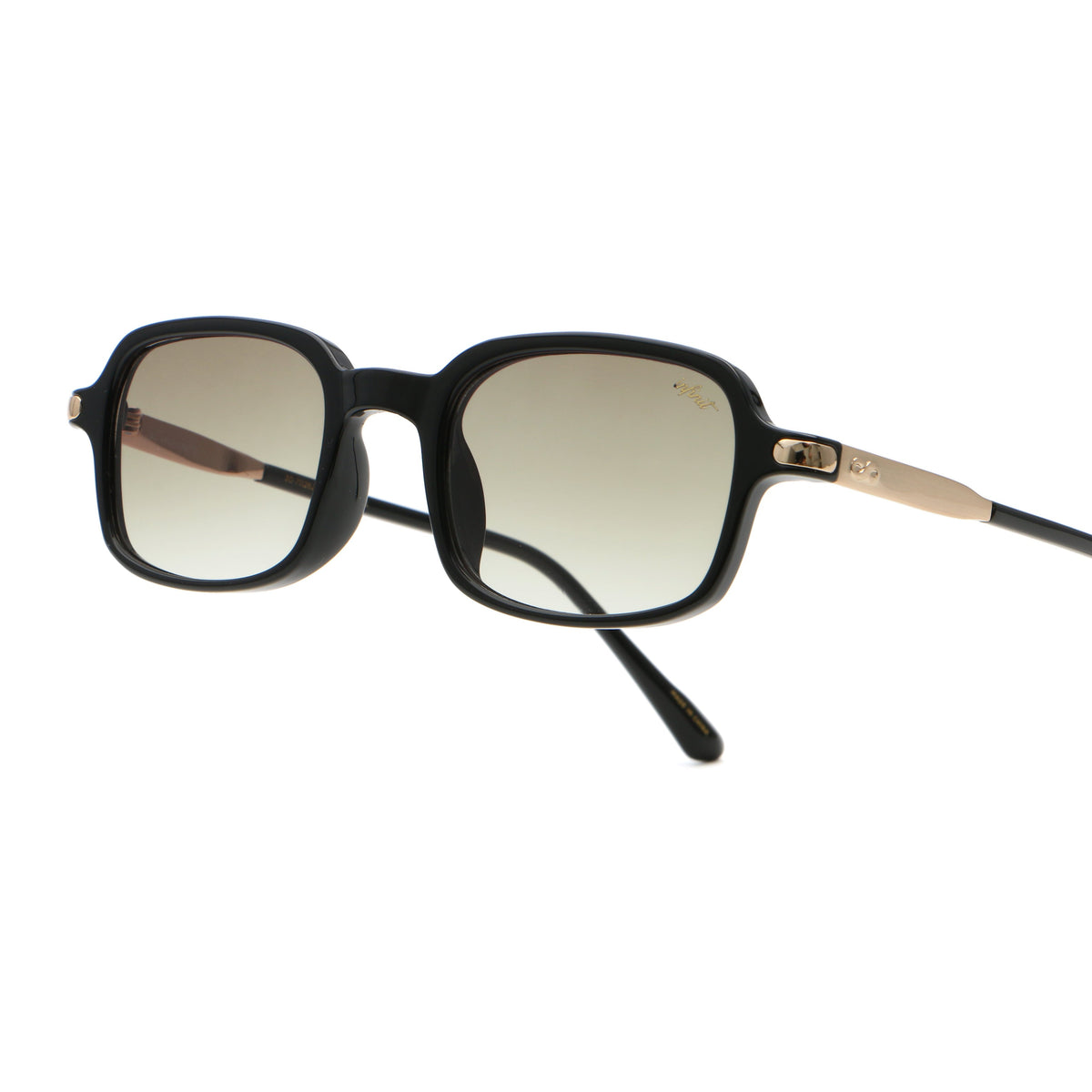 Cairo Negro Brillo Lente Verde Degrade