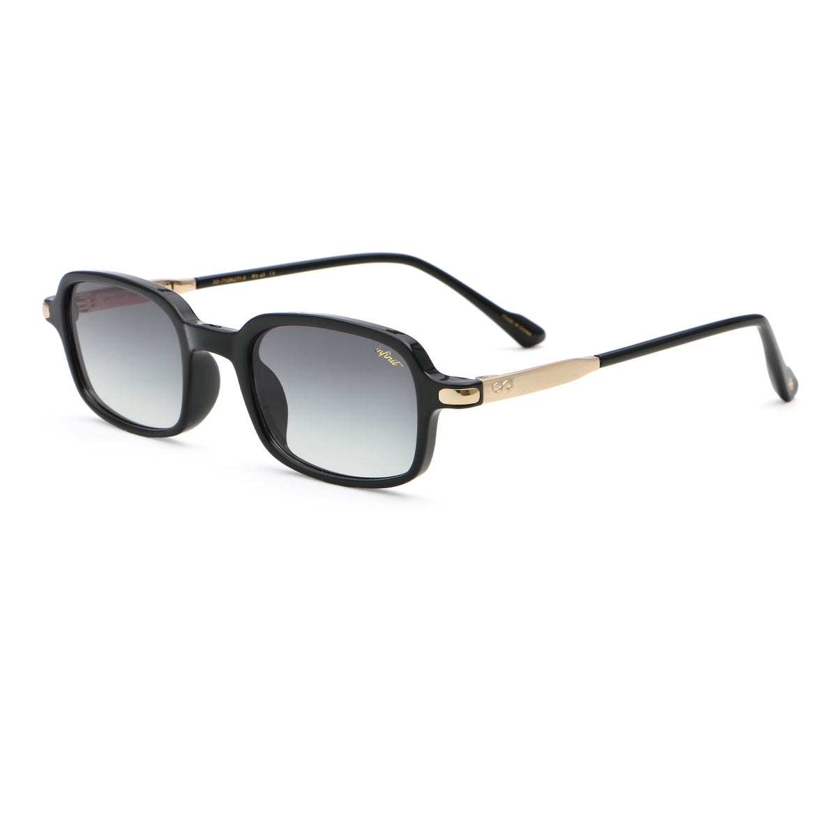 Cairo Negro Brillo Lente Gris Degrade