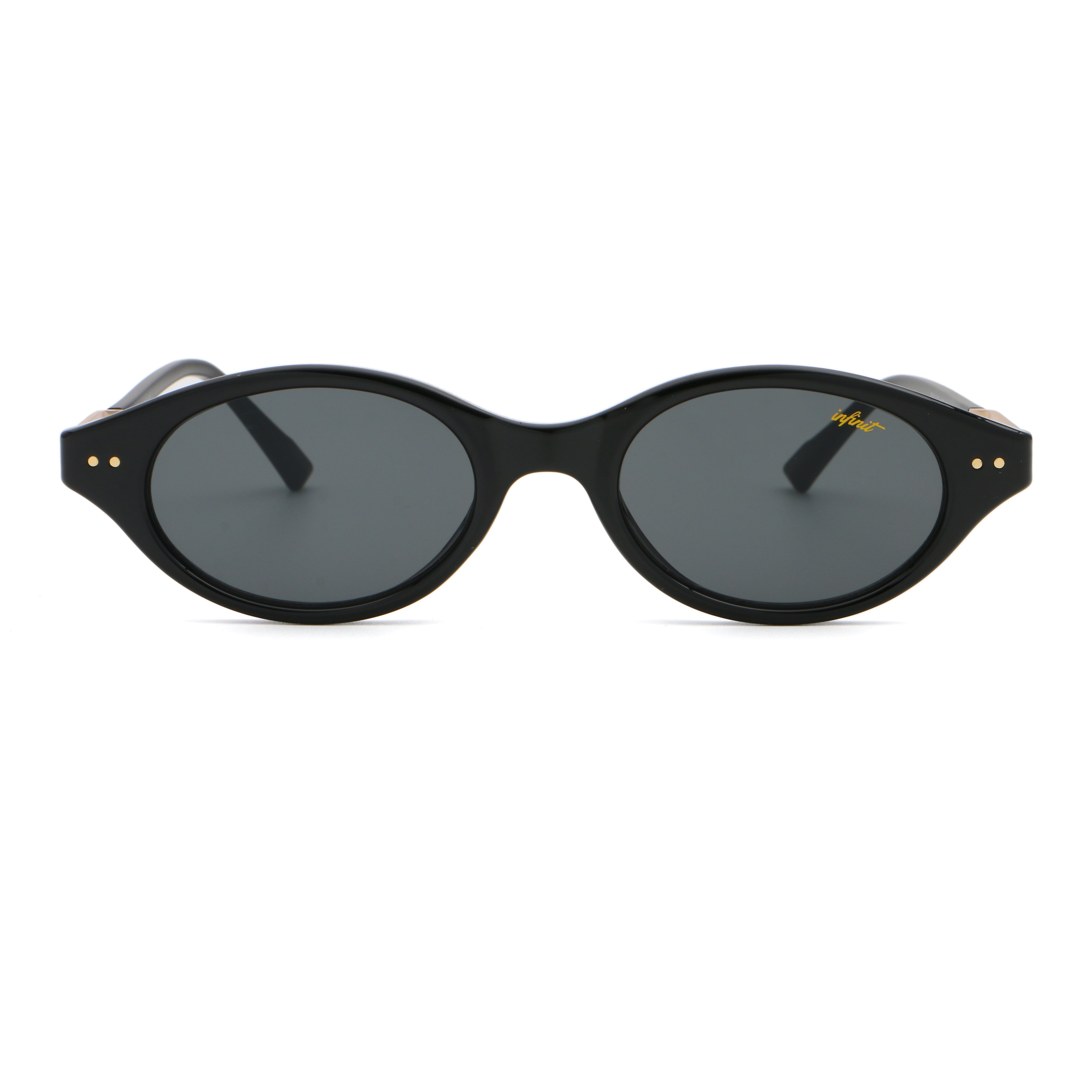 Cali Negro Brillo Lente Gris