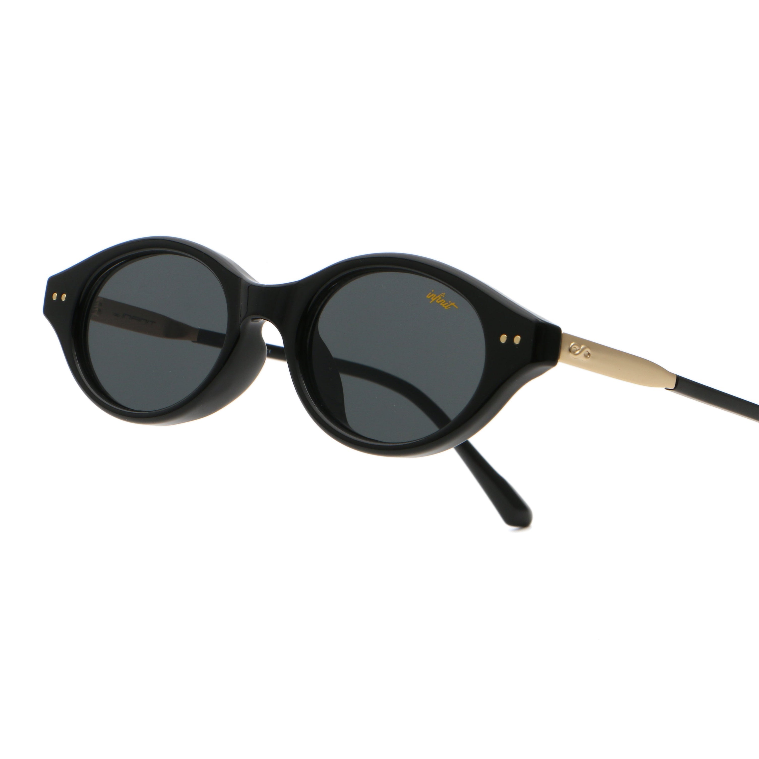 Cali Negro Brillo Lente Gris