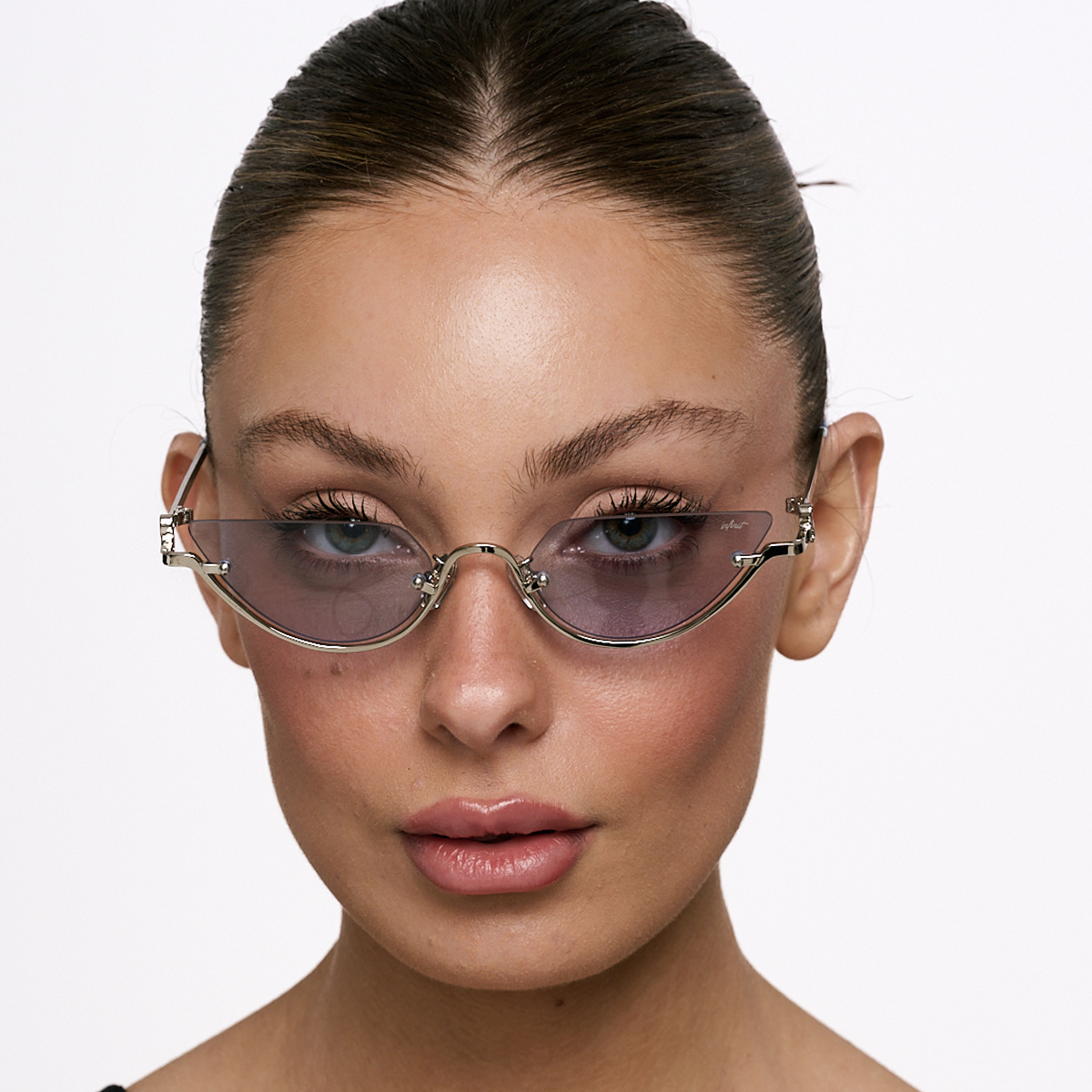 Capri Plateado Lente Celeste