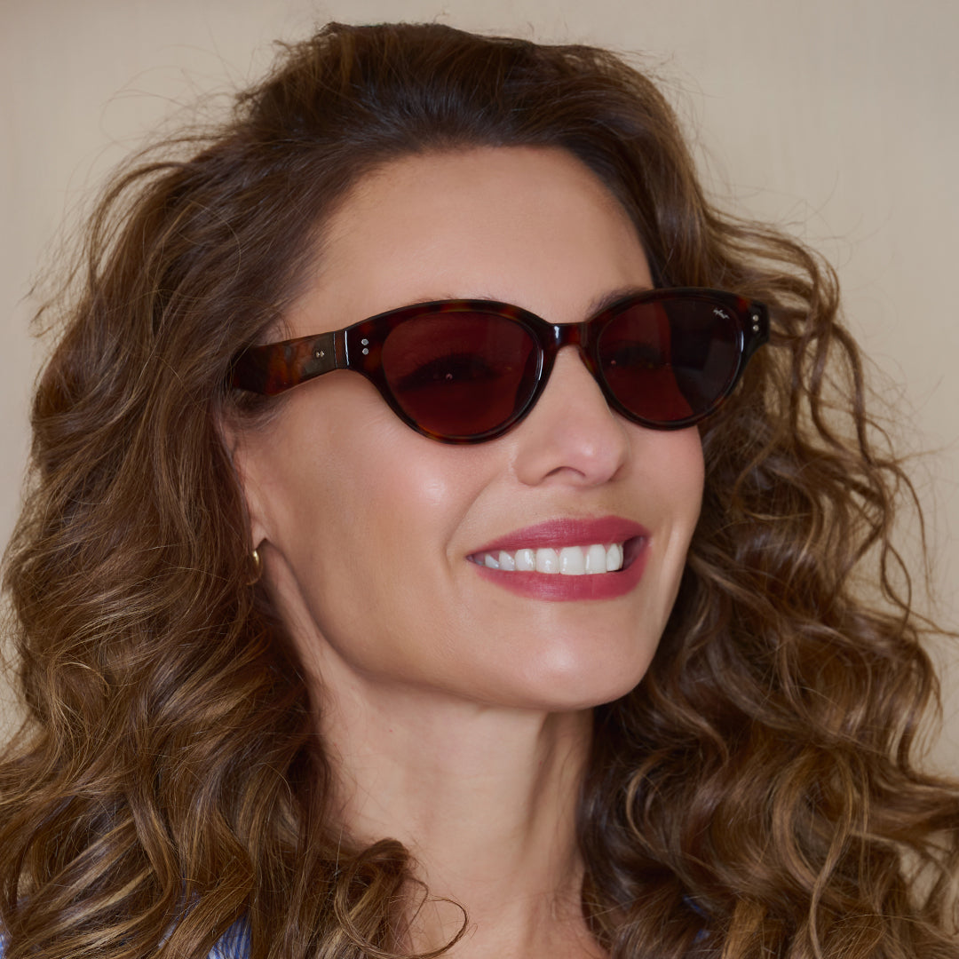 Anteojos De Sol Claris Carey Lente Tea By Pampita