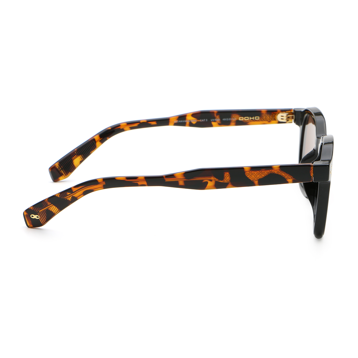 Doho Negro Carey Lente Marron