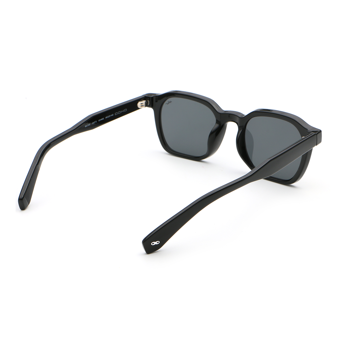 Doho Negro Brillo Lente Gris