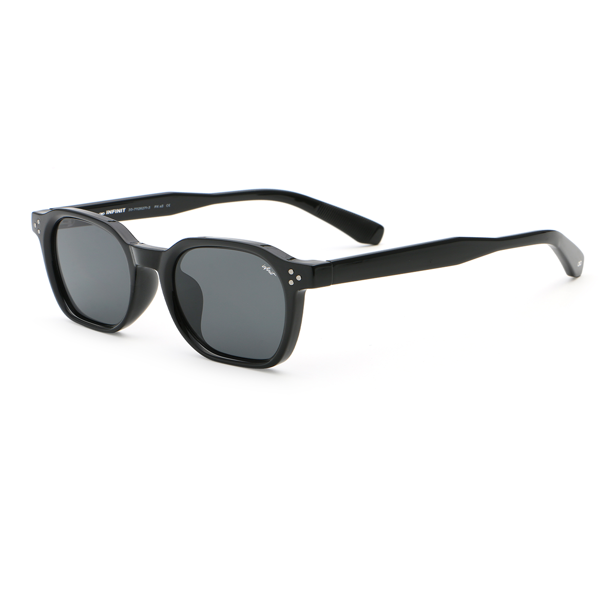 Doho Negro Brillo Lente Gris
