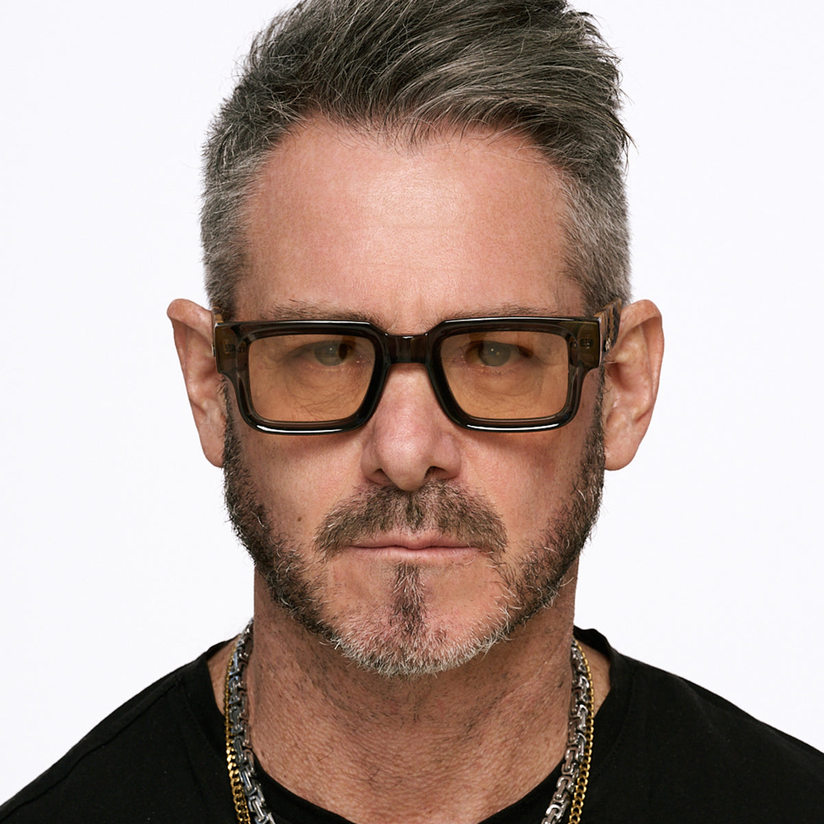 Exclamation 3D Gris Carey Lente Tostado