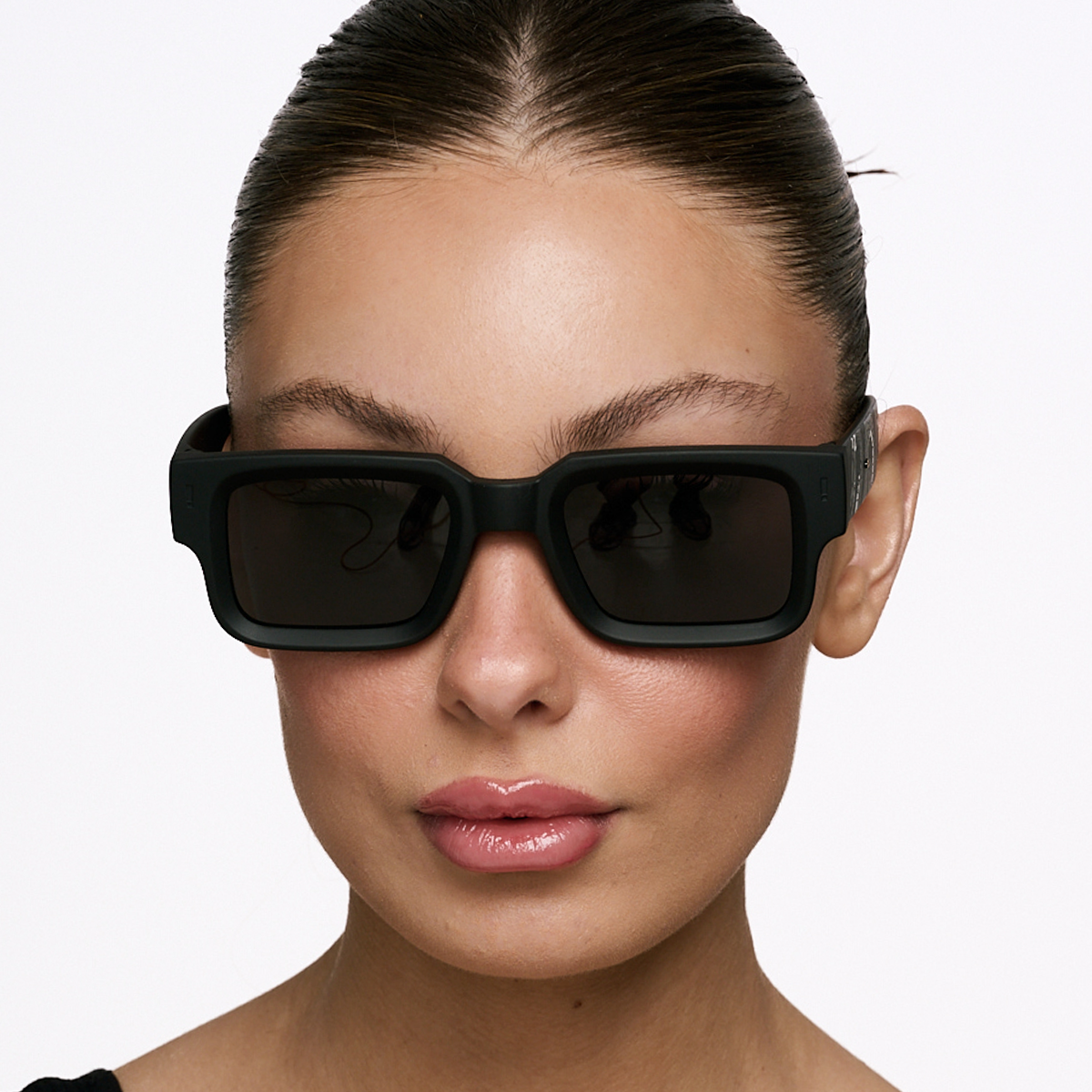 Exclamation Dragon Plateado Negro Mate Lente Gris