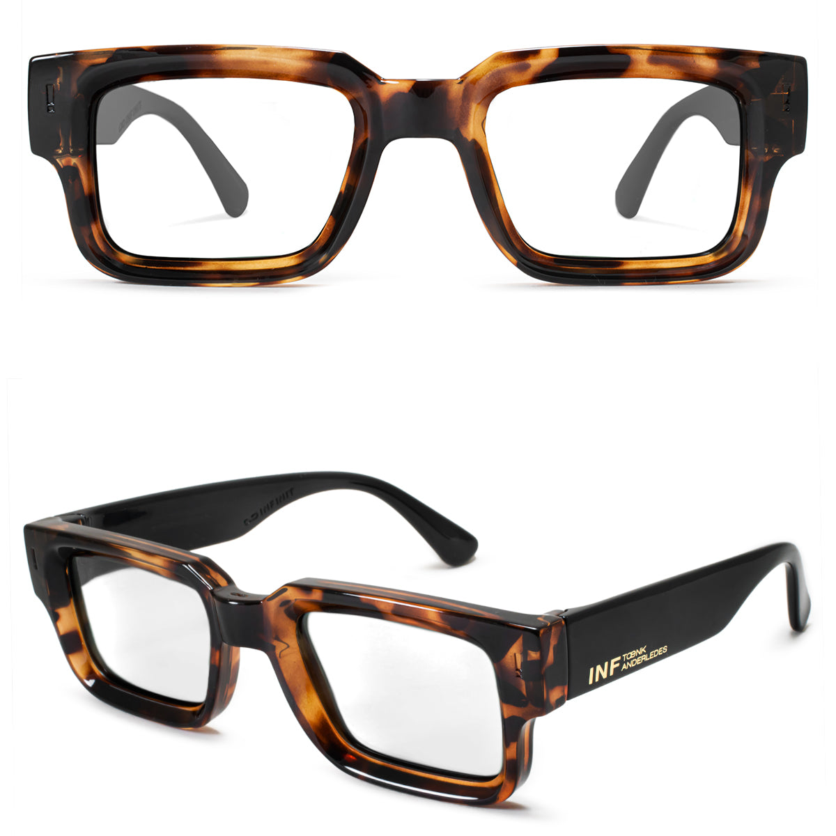 Armazon Exclamation Carey Negro Brillo