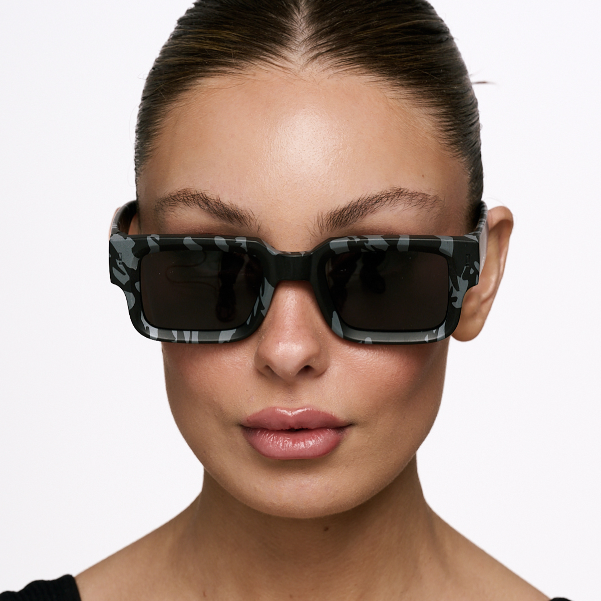 Exclamation Gris Camouflage Lente Gris