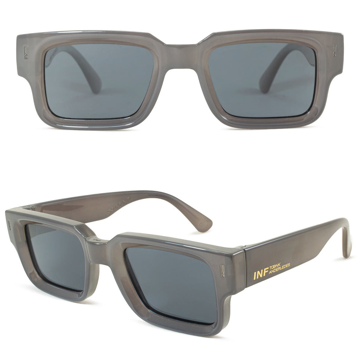 Exclamation Gris Pastel Lente Gris Polarizado