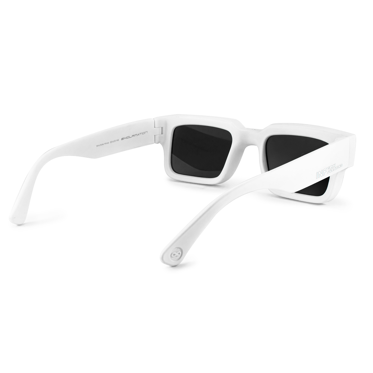 Exclamation Blanco Mate Lente Gris