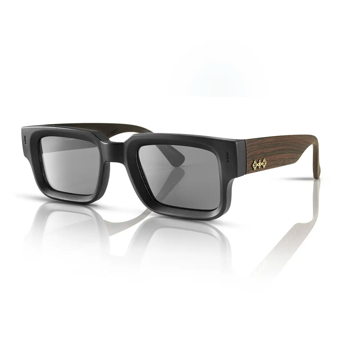Exclamation Negro Mate Wood Lente Gris
