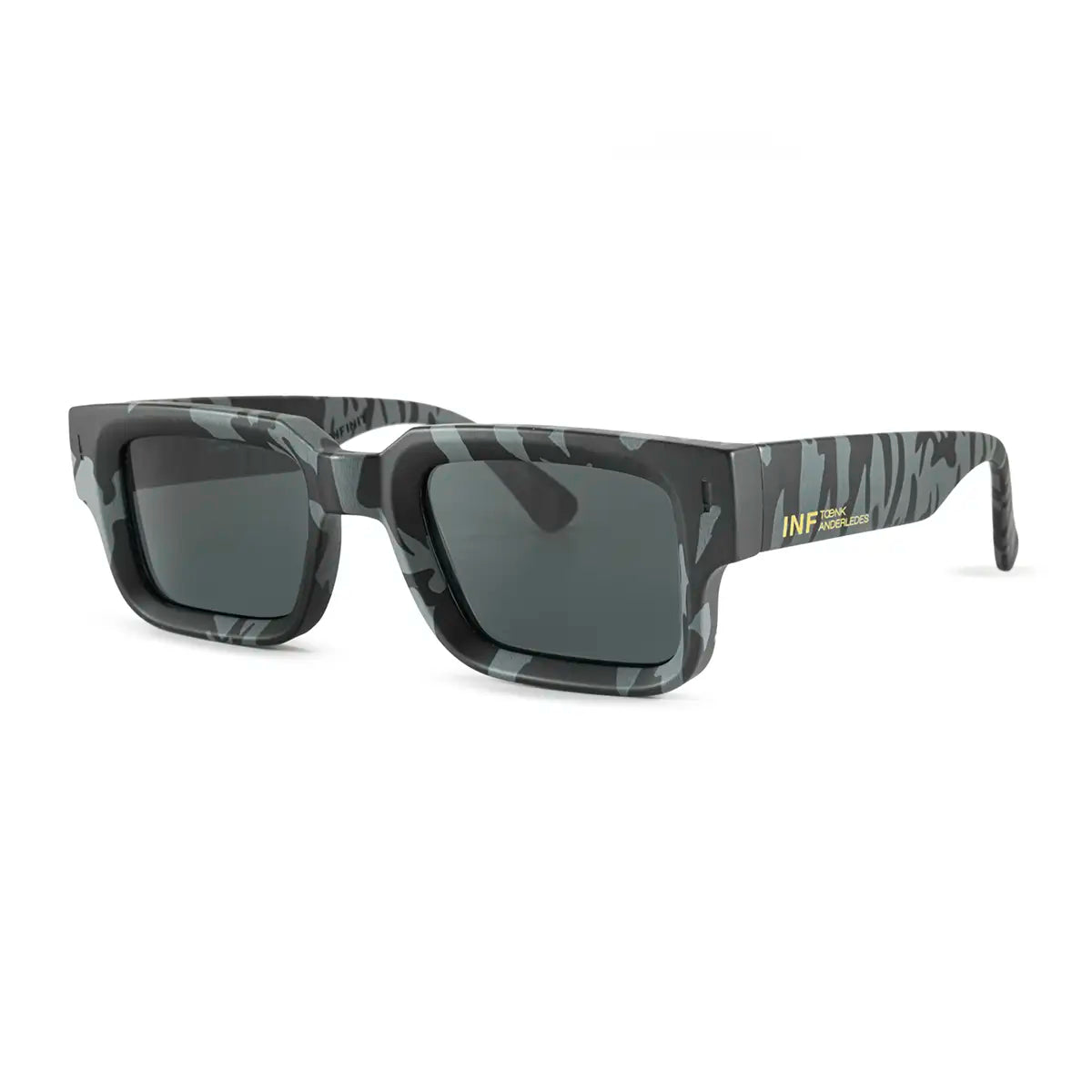 Exclamation Gris Camouflage Lente Gris