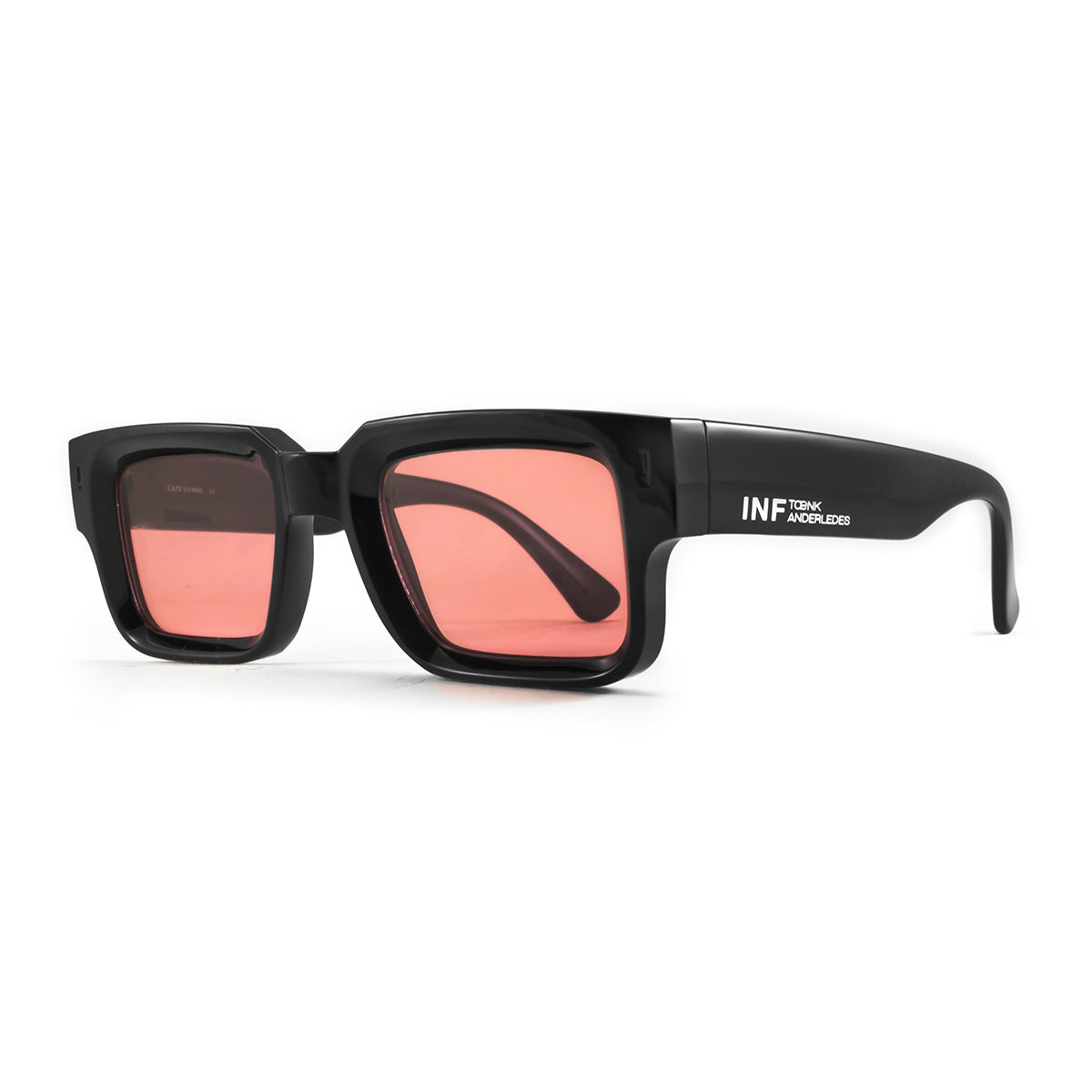 Exclamation Negro Brillo Lente Rosa - imagen 7
