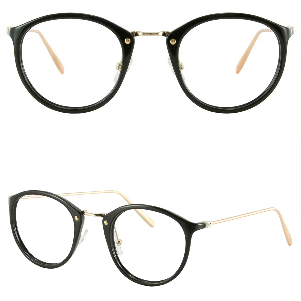 Armazon Eyes Negro Brillo