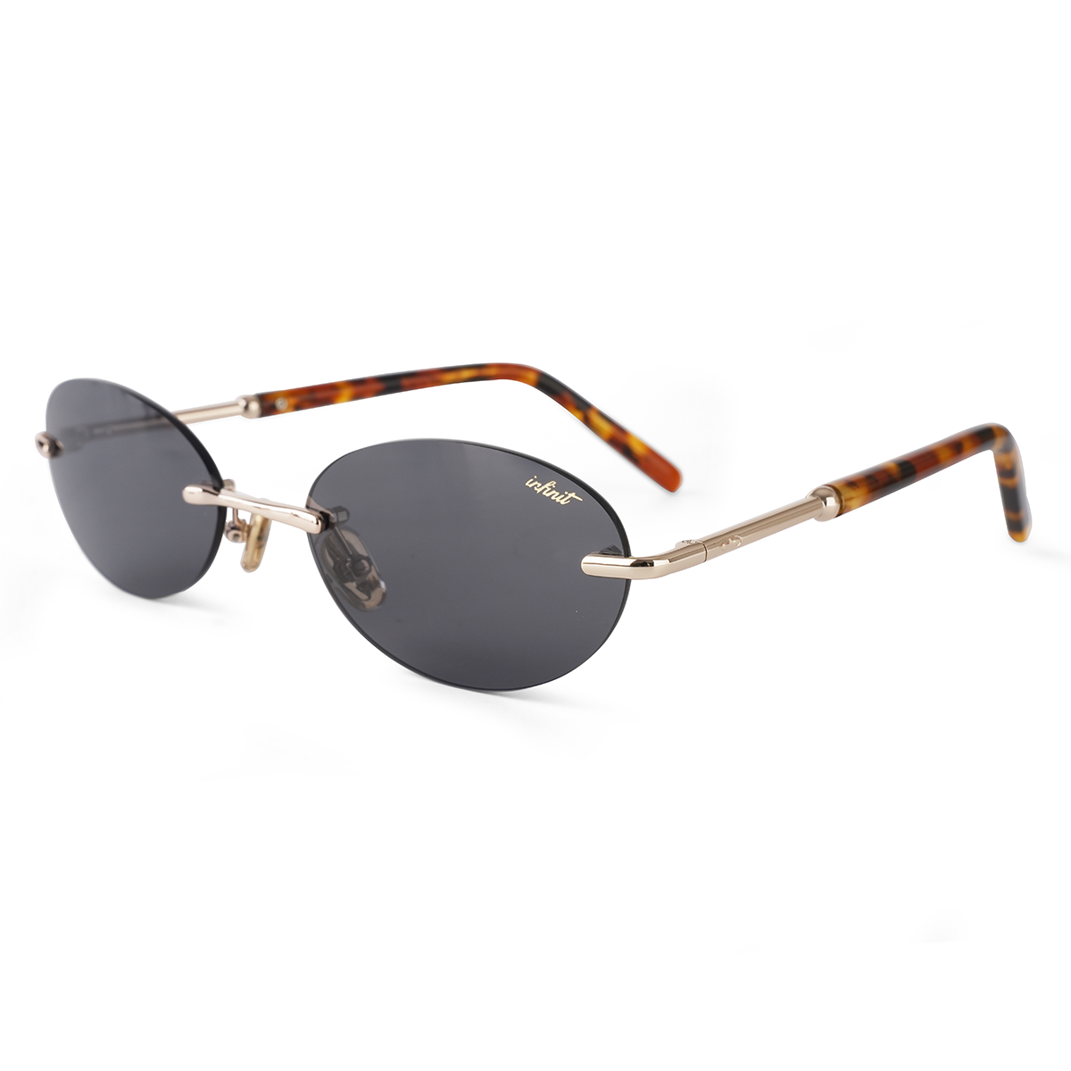 Fluge Dorado Lente Gris