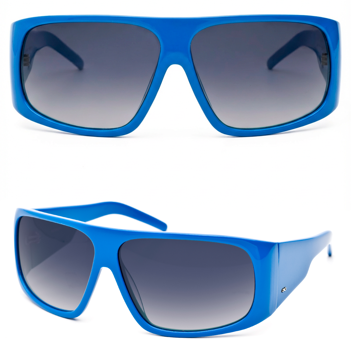 Futurama Azul Lente Gris Degrade