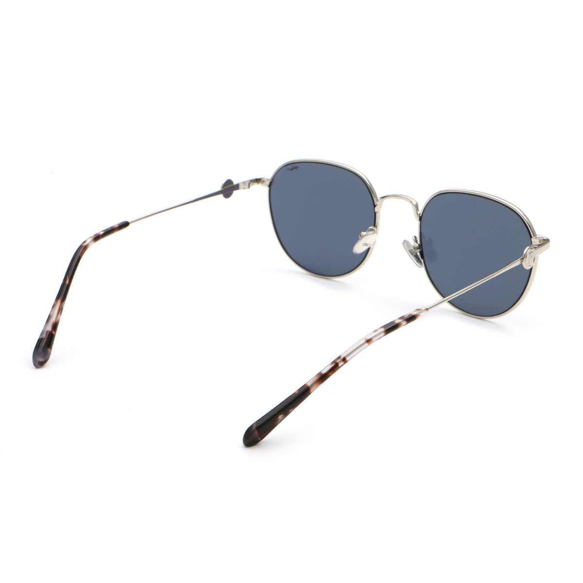 Gaia Plateado Lente Azul By Pampita