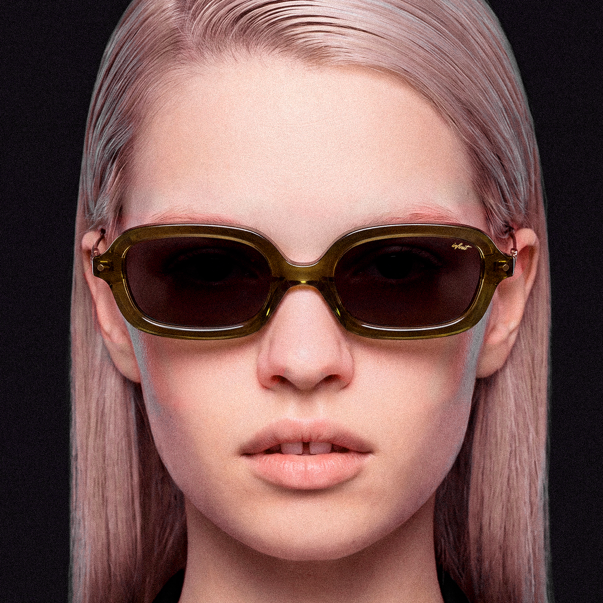 Glyze Bold Oliva Lente Marron