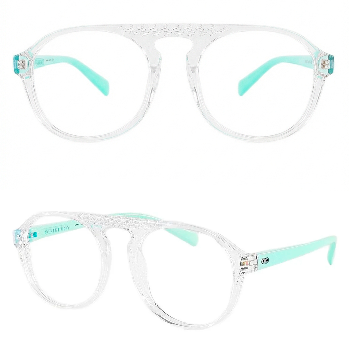 Armazon Gruyere Translúcido Verde Pastel