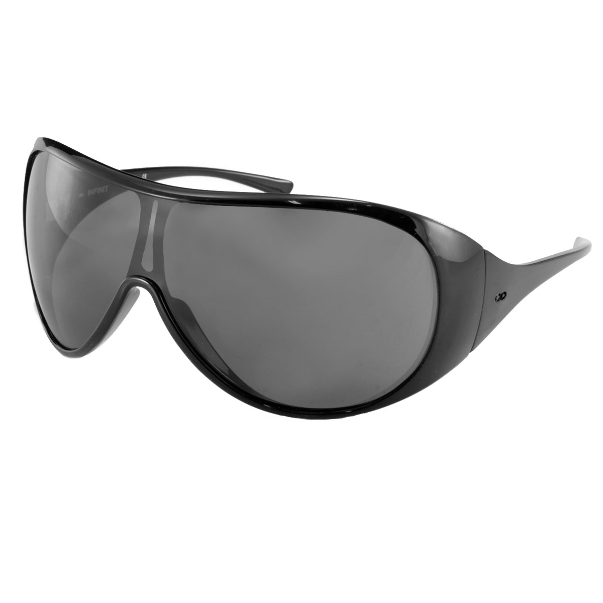 Helmut Negro Brillo Lente Gris