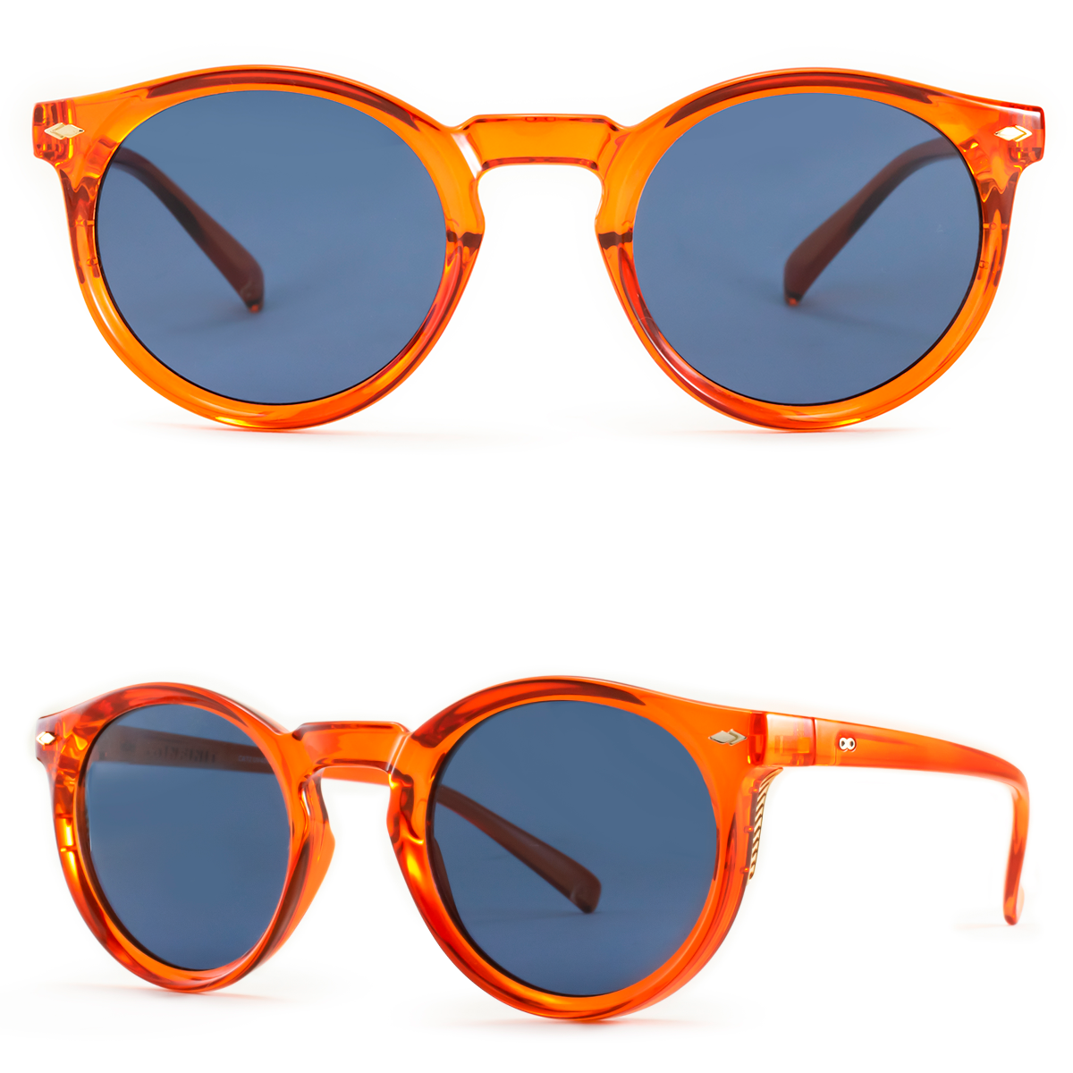 Holbox Caramelo Lente Azul