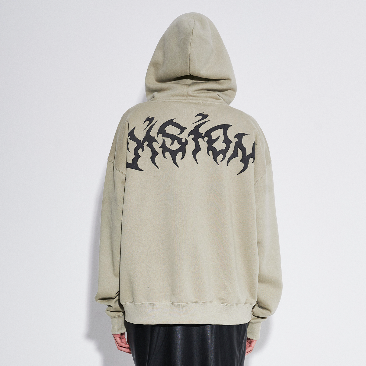 Hoodie Oversize Vision Hueso