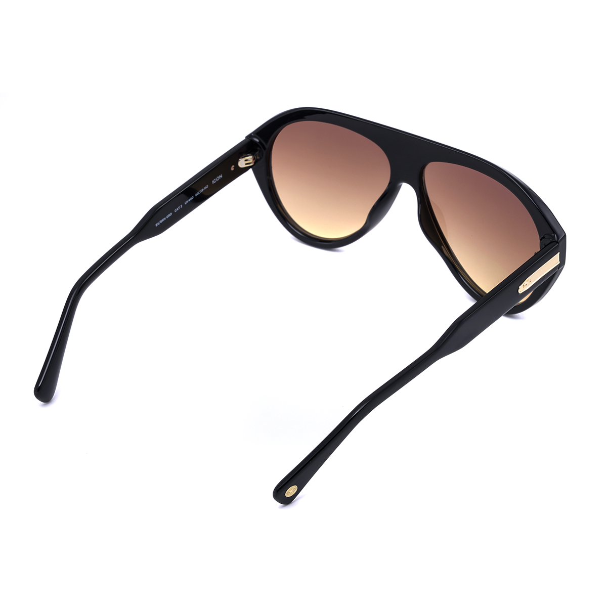 Icon Negro Brillo Lente Marron Degrade