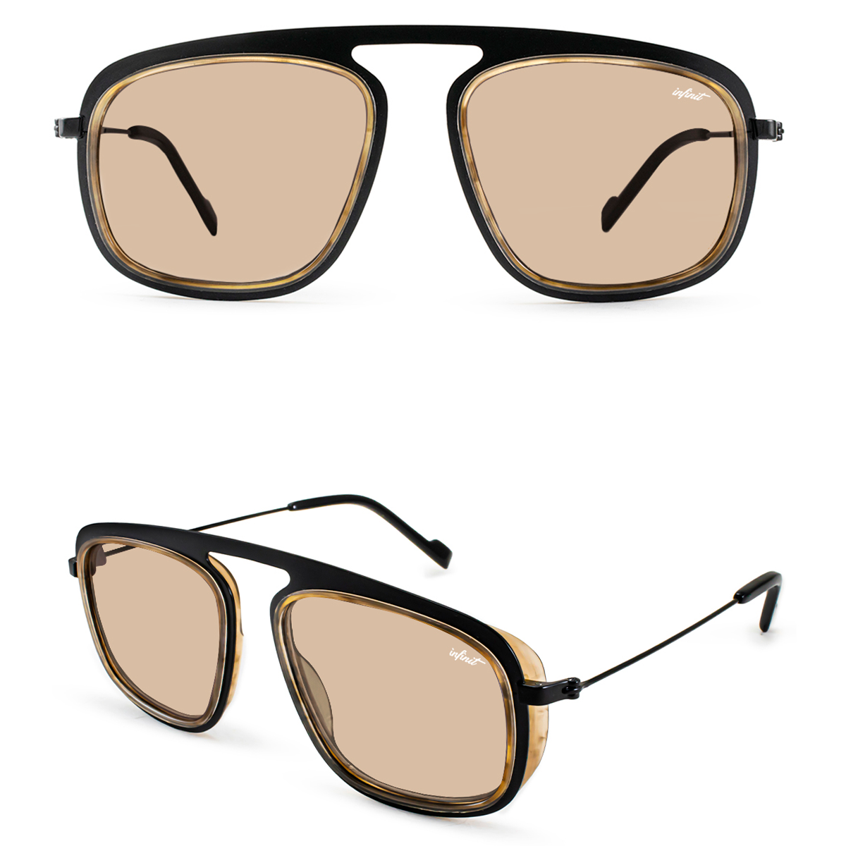 Anteojos De Sol Infinit Luxury Series Imola Carey Lente Tostado