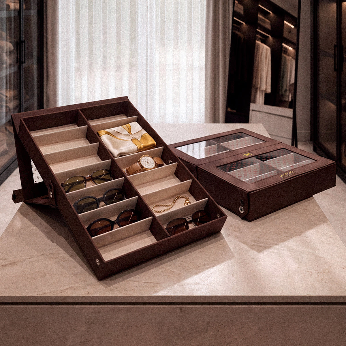 INFINIT ORGANIZER - ORGANIZADOR DE GAFAS X 12