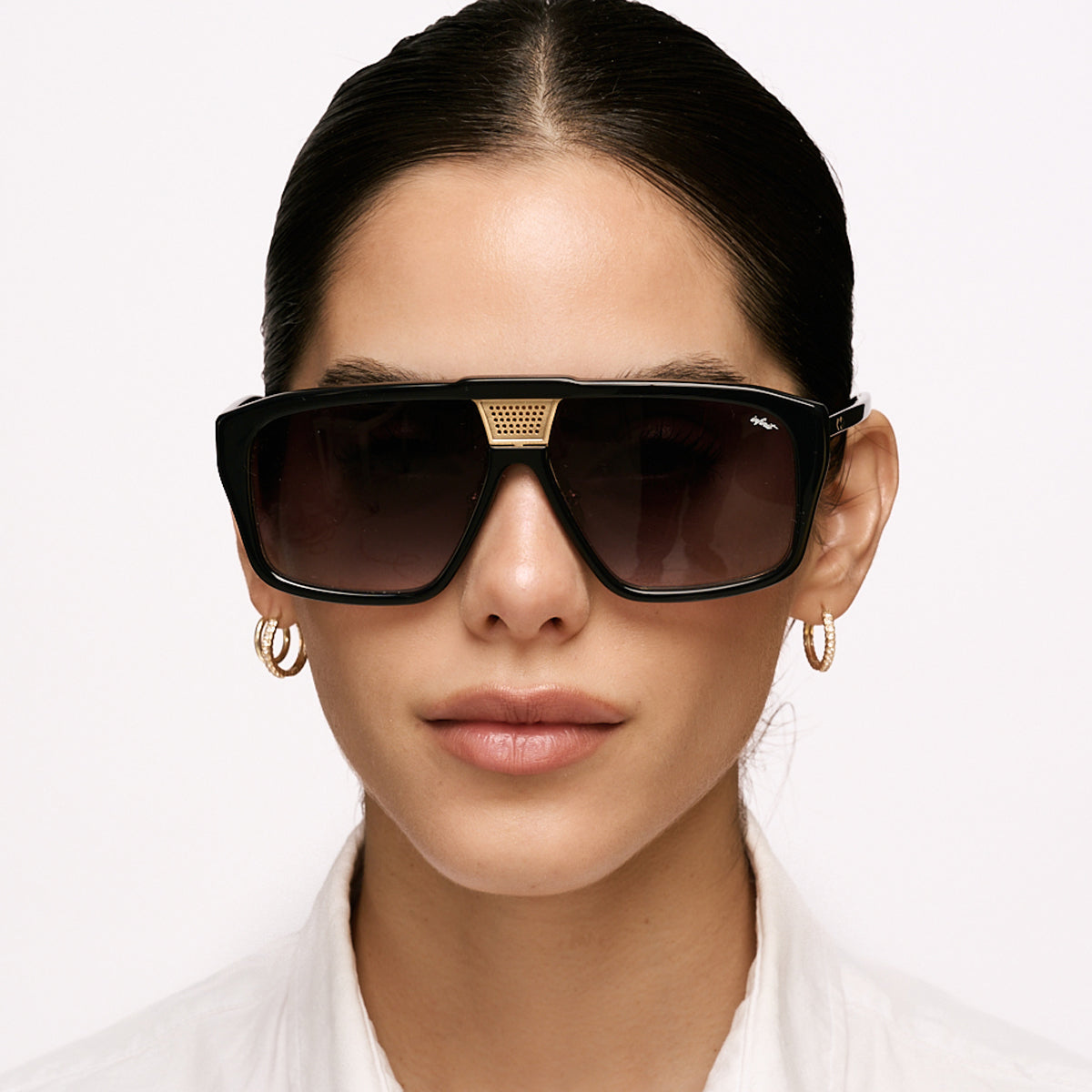 Interlagos Negro Brillo Lente Gris Degrade