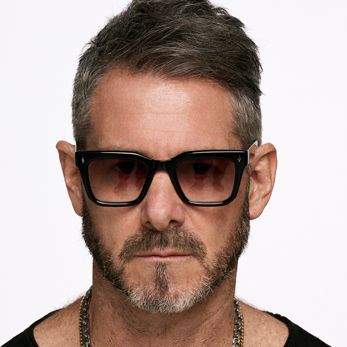 Jacobs Negro Brillo Lente Marron Degrade Eco Sustentable