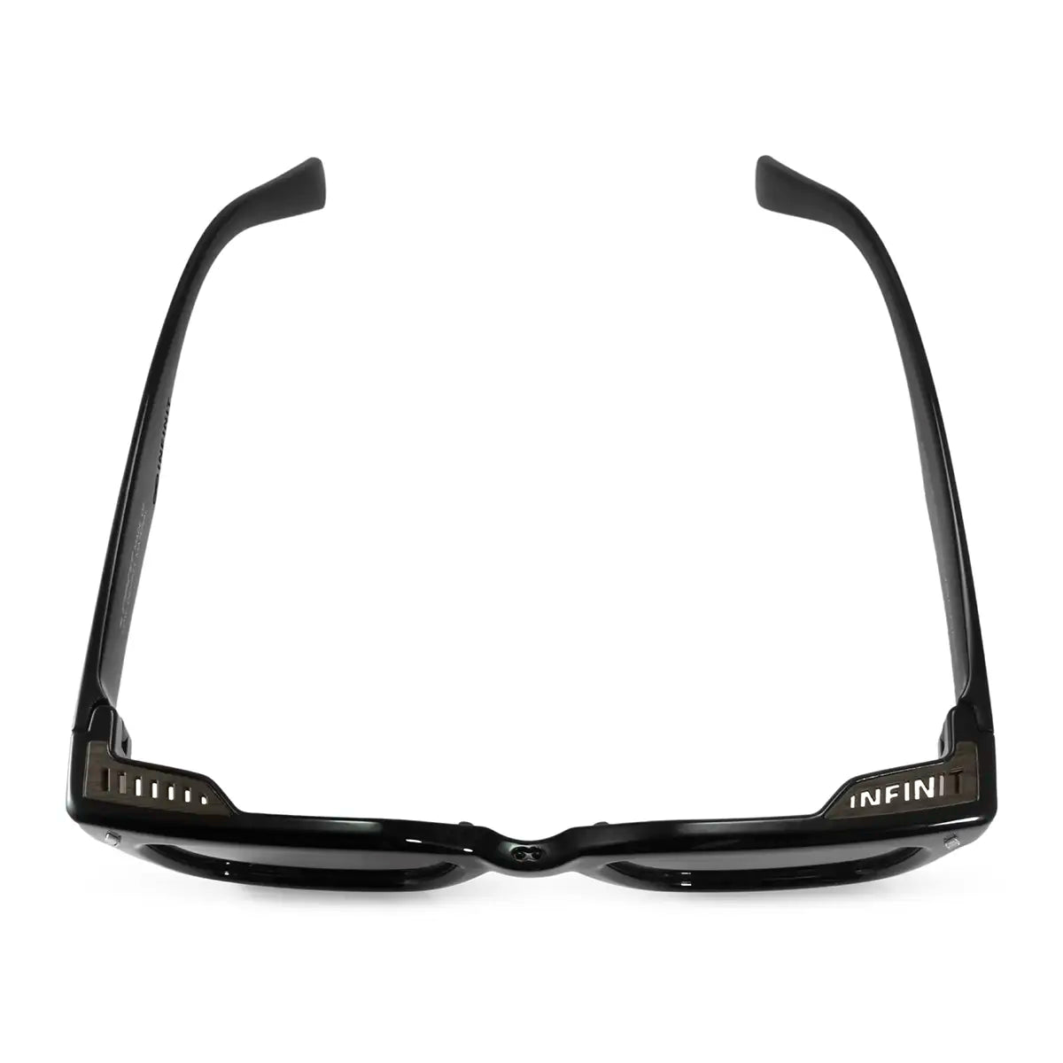 Jacobs Negro Brillo Lente Gris Degrade