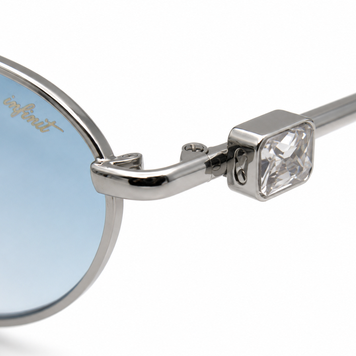 Jaipur Plateado Lente Celeste Degrade By Cale