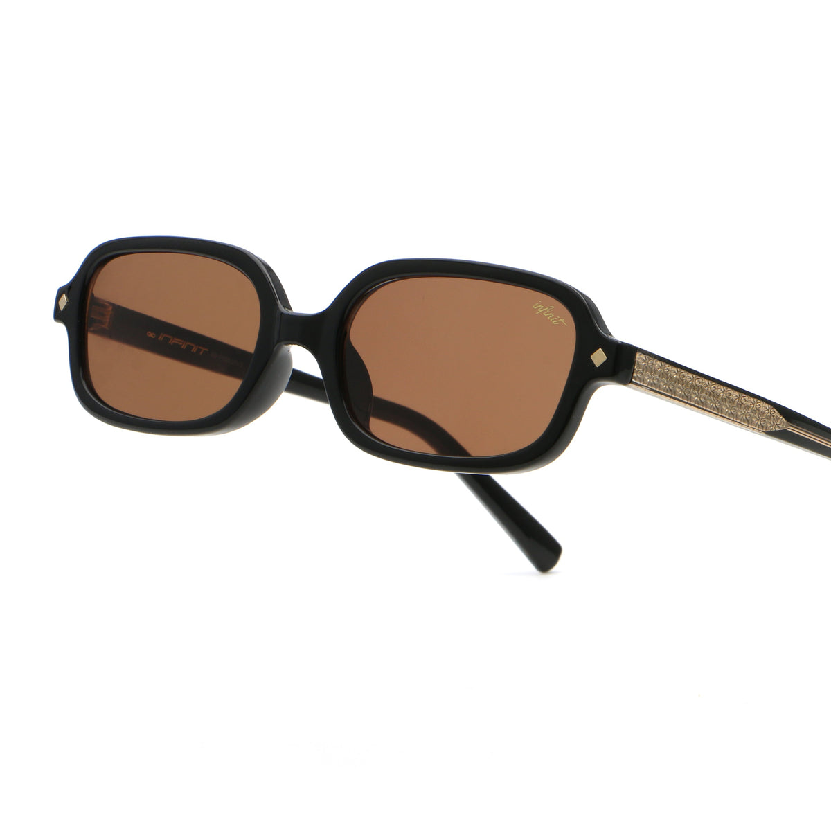 Karl Negro Brillo Lente Marron