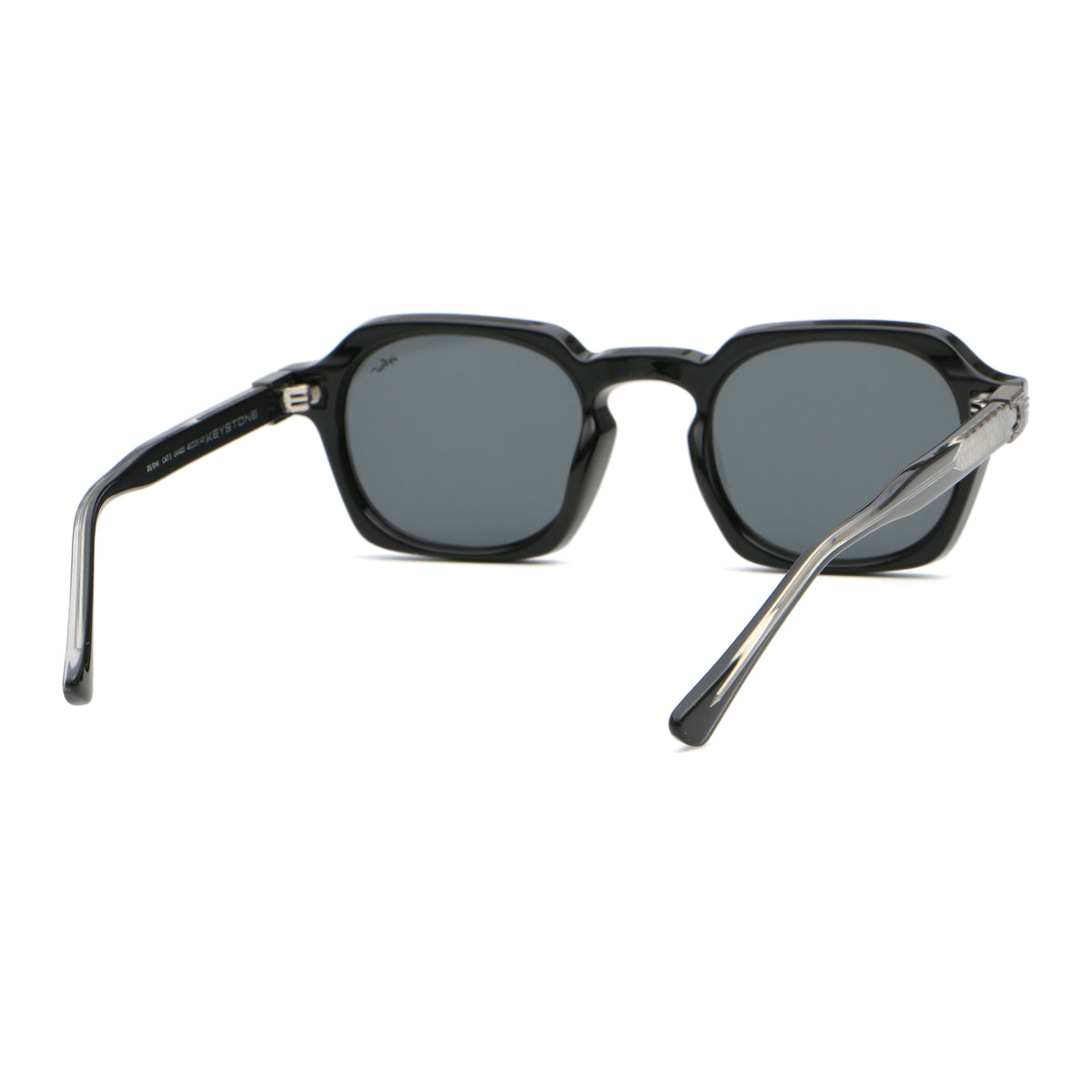 Keystone Negro Brillo Lente Gris