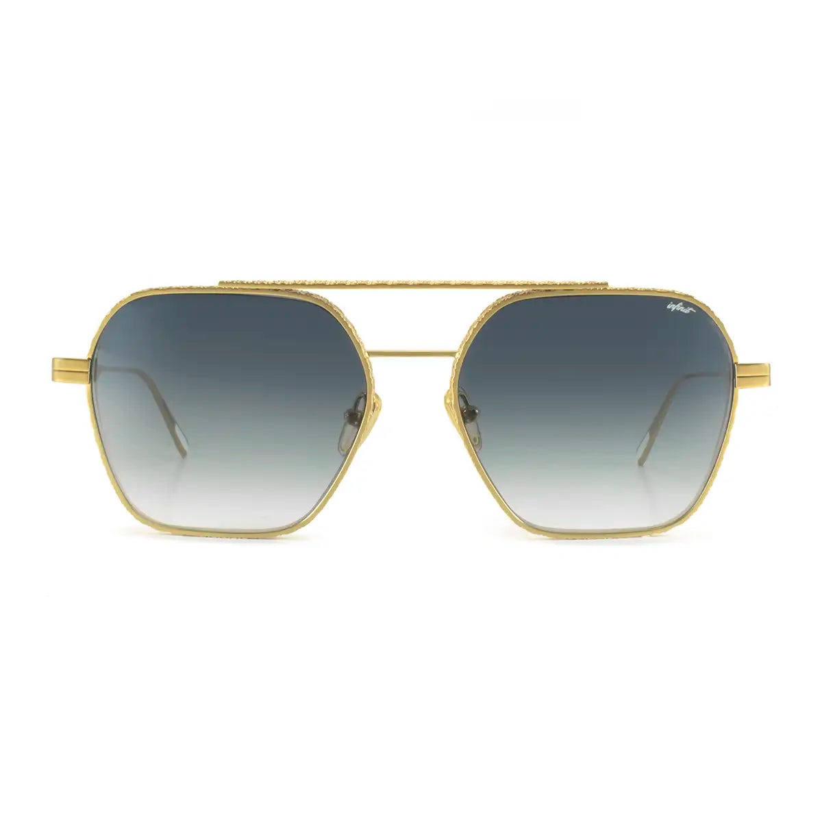 Las Vegas Dorado Lente Azul Degrade