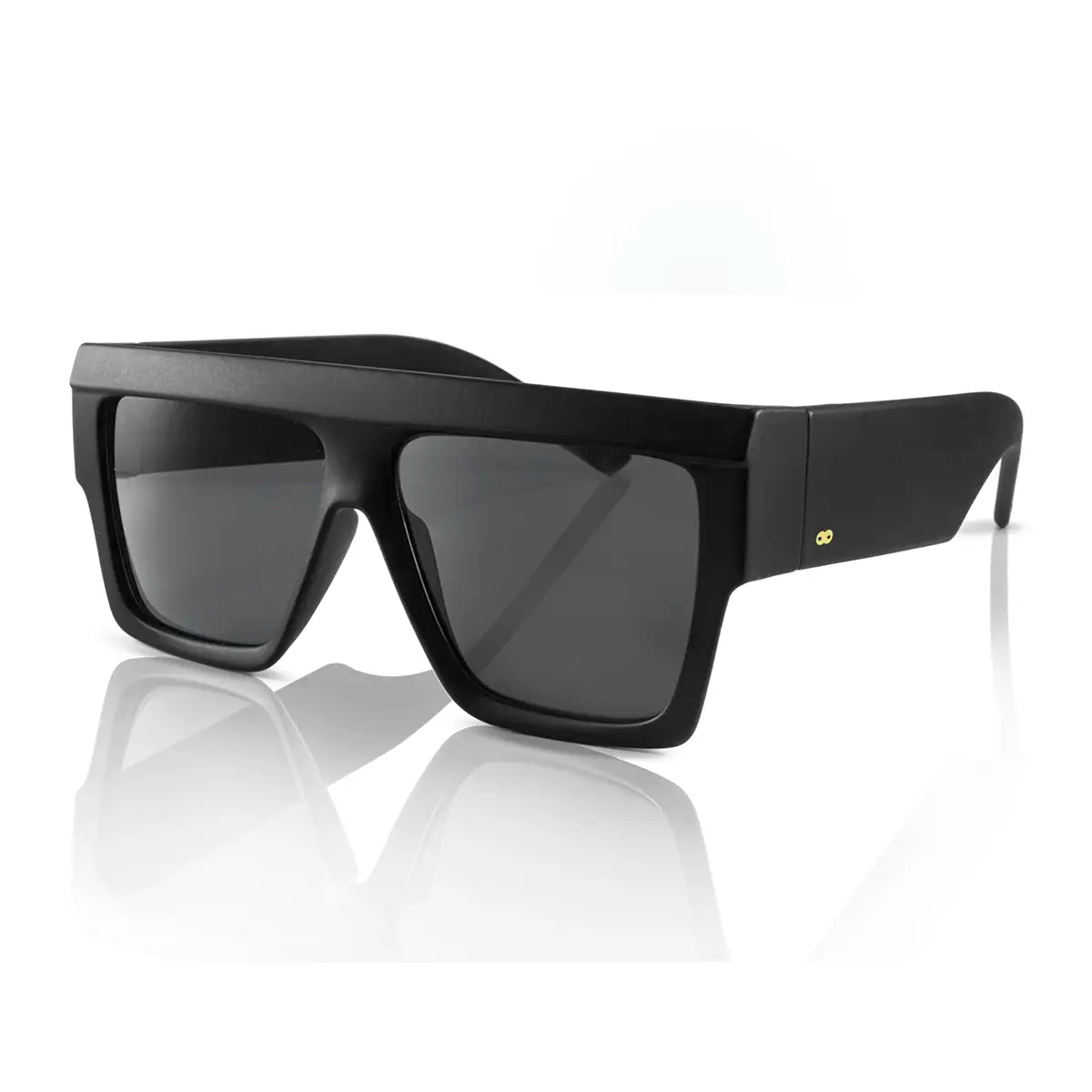 Le Mans Negro Mate Lente Gris