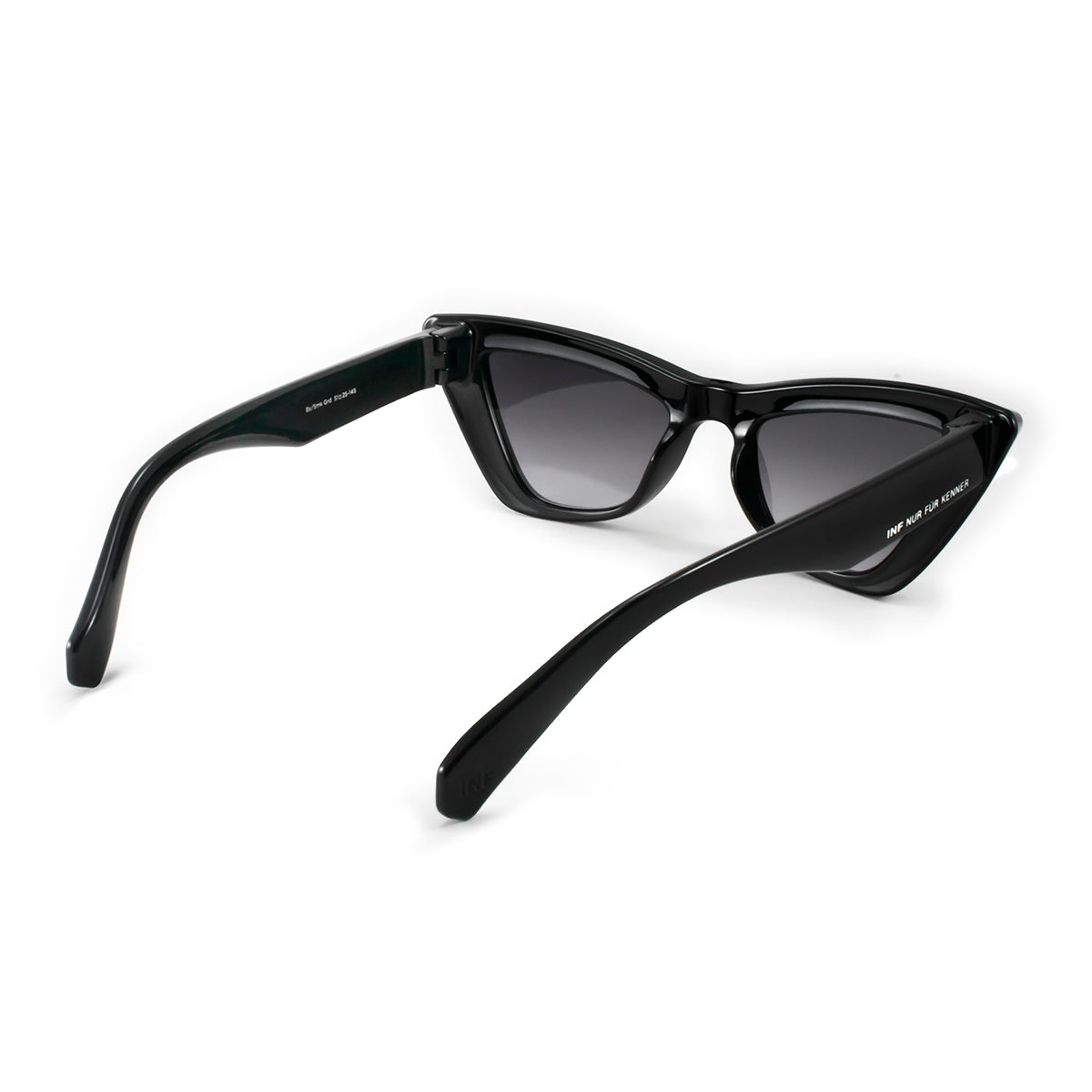 Linz Negro Brillo Lente Gris Degrade