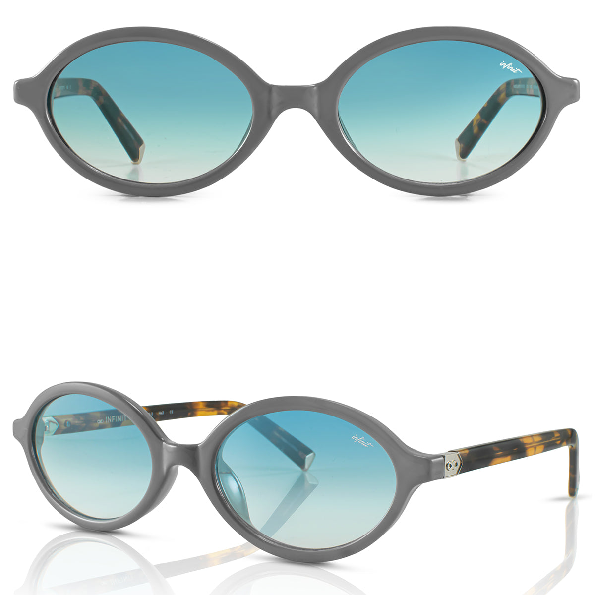 Liora Gris Pastel Lente Celeste Degrade