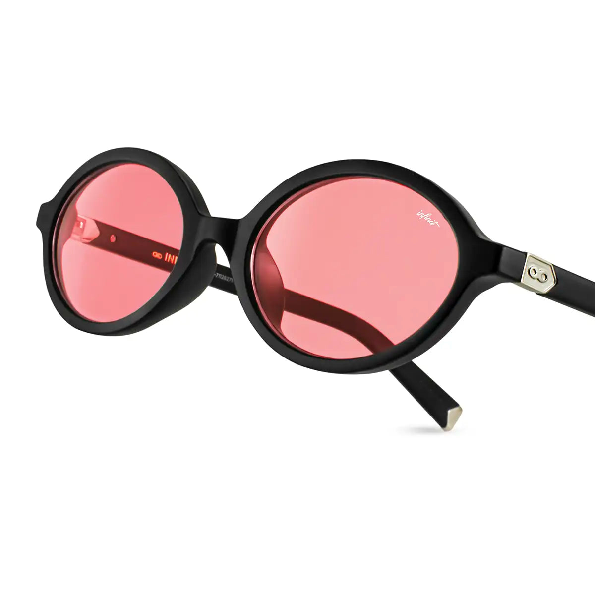 Liora Negro Mate Lente Rosa