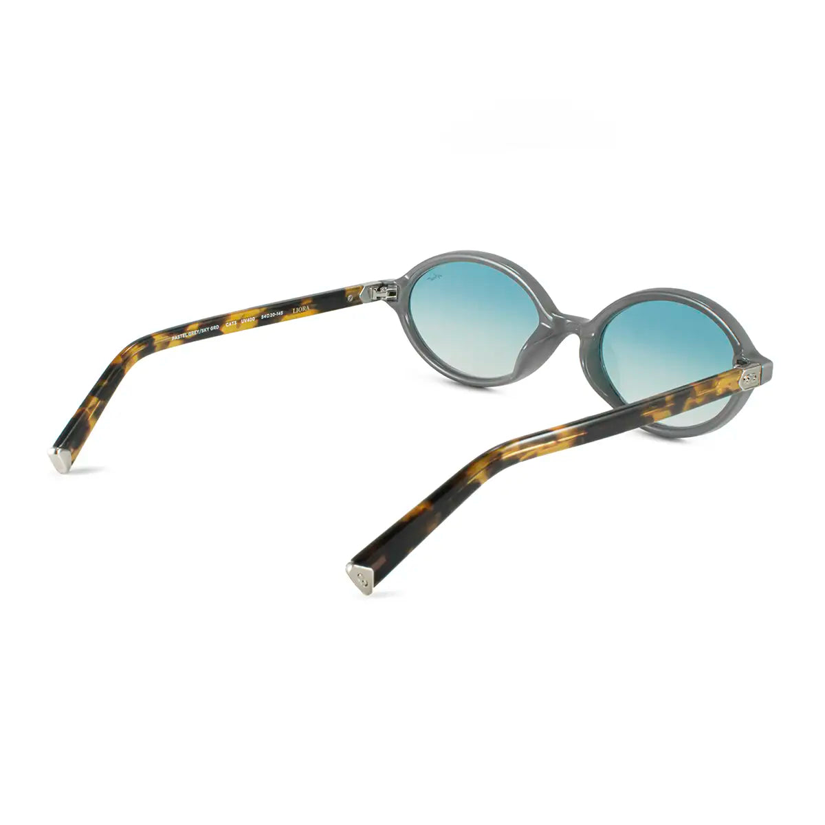 Liora Gris Pastel Lente Celeste Degrade