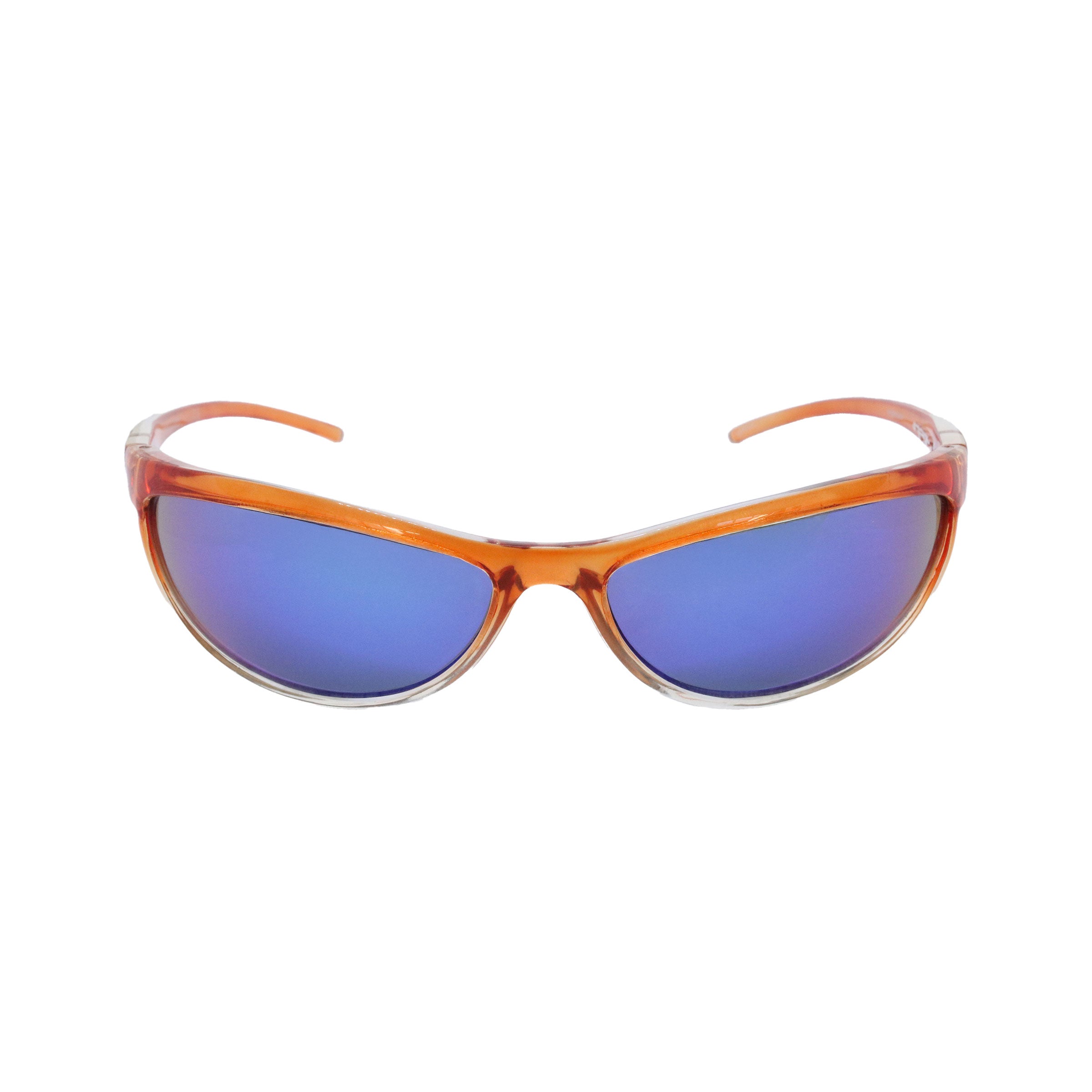 Liquid Naranja Lente Azul Espejada