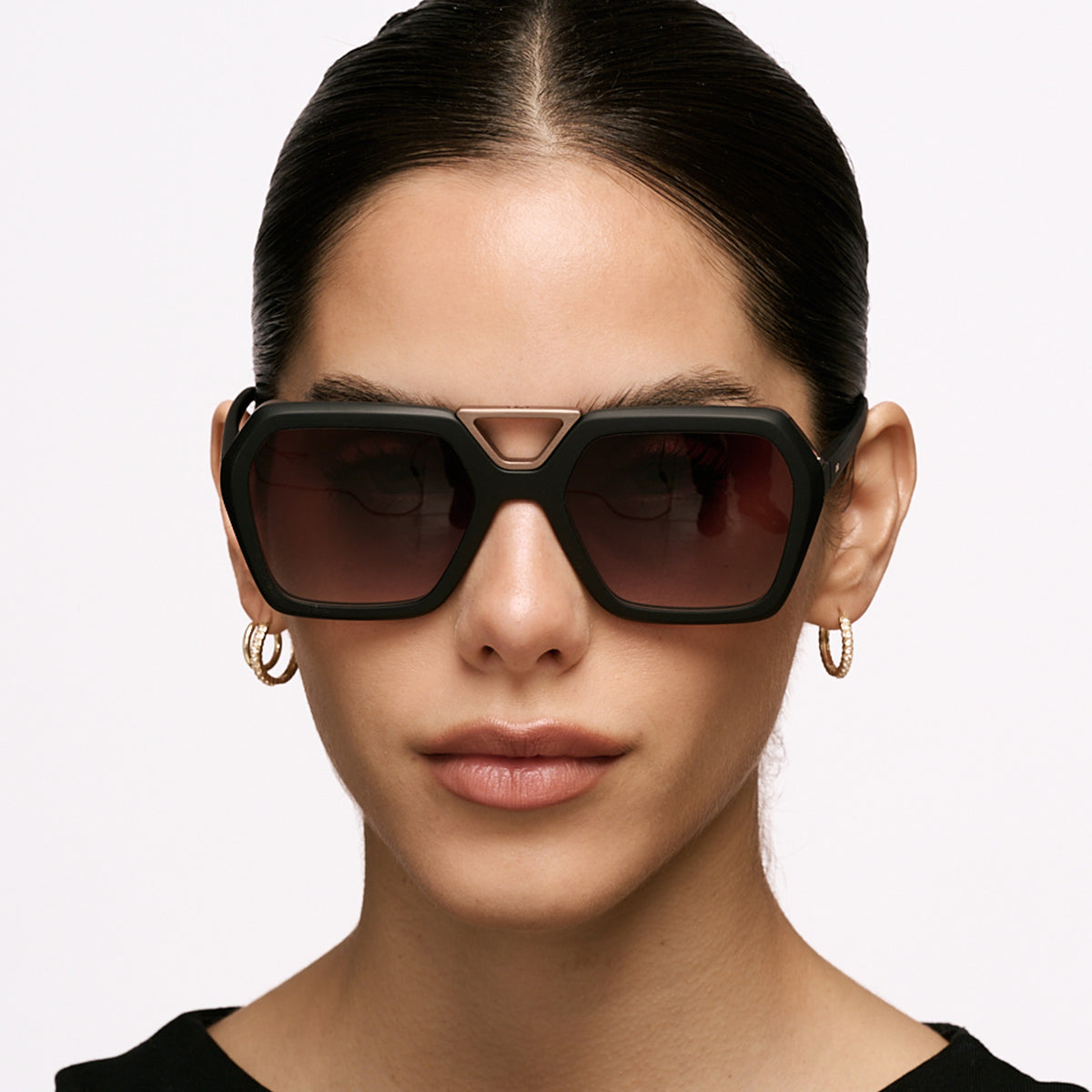 London Negro Mate Lente Marron Degrade