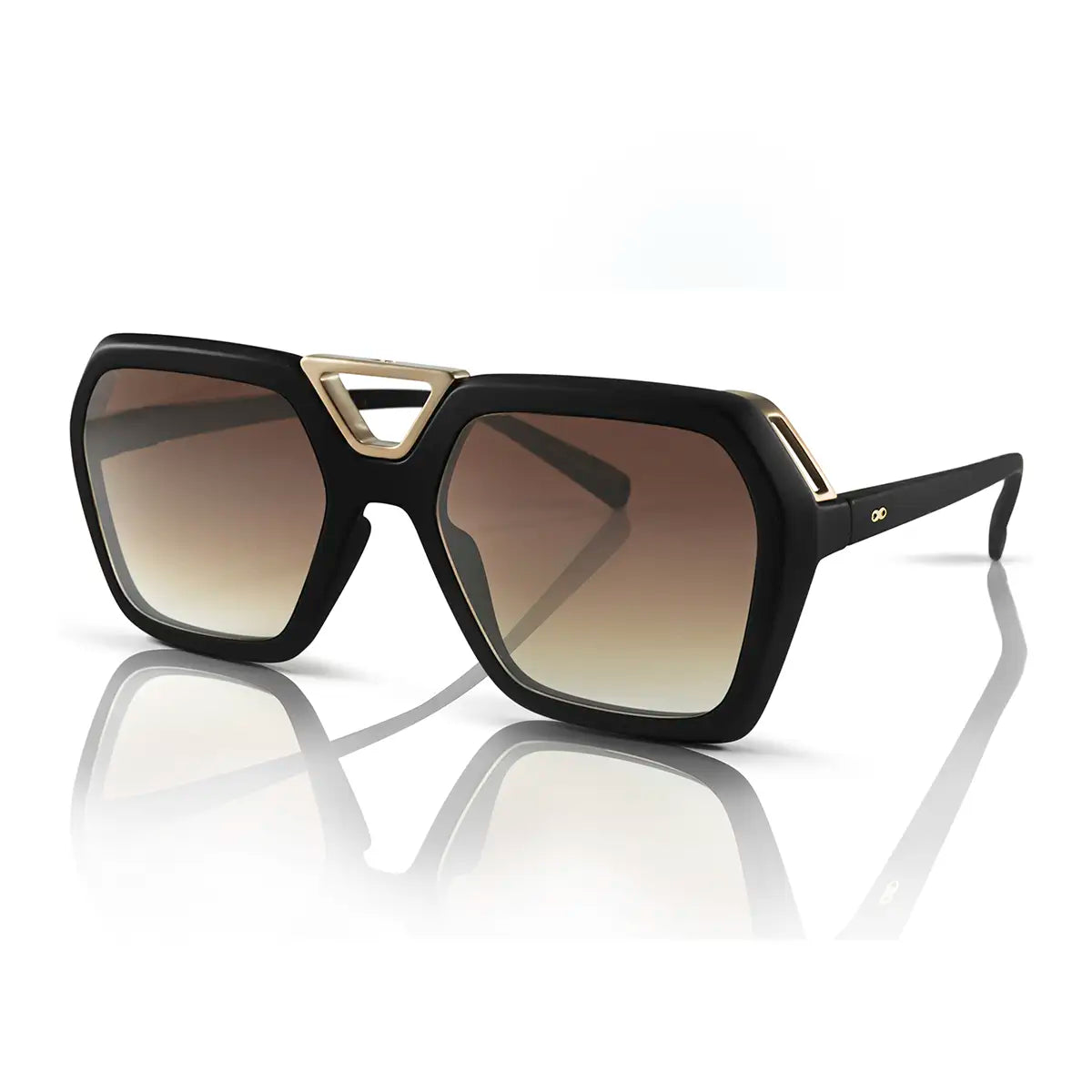 London Negro Mate Lente Marron Degrade
