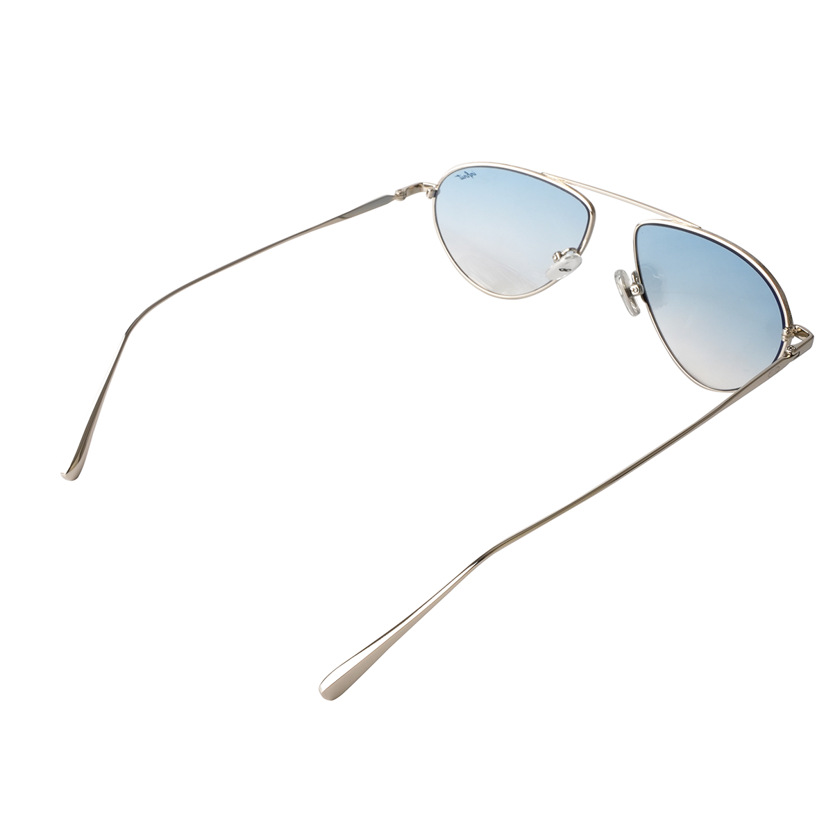 Lotus Plateado Lente Celeste Degrade