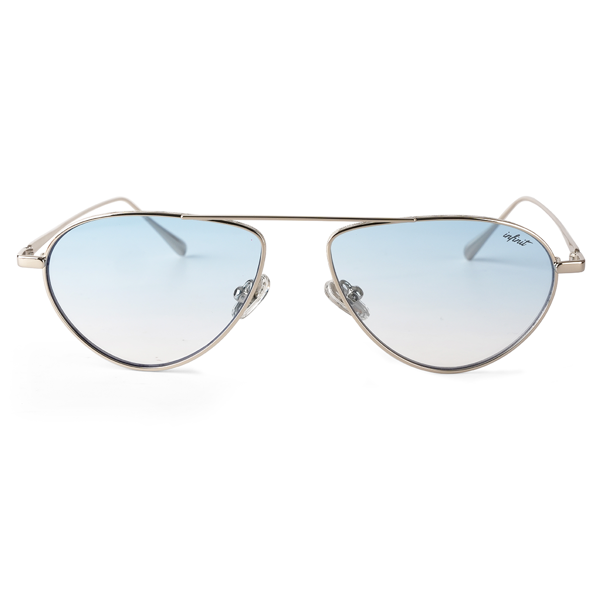 Lotus Plateado Lente Celeste Degrade